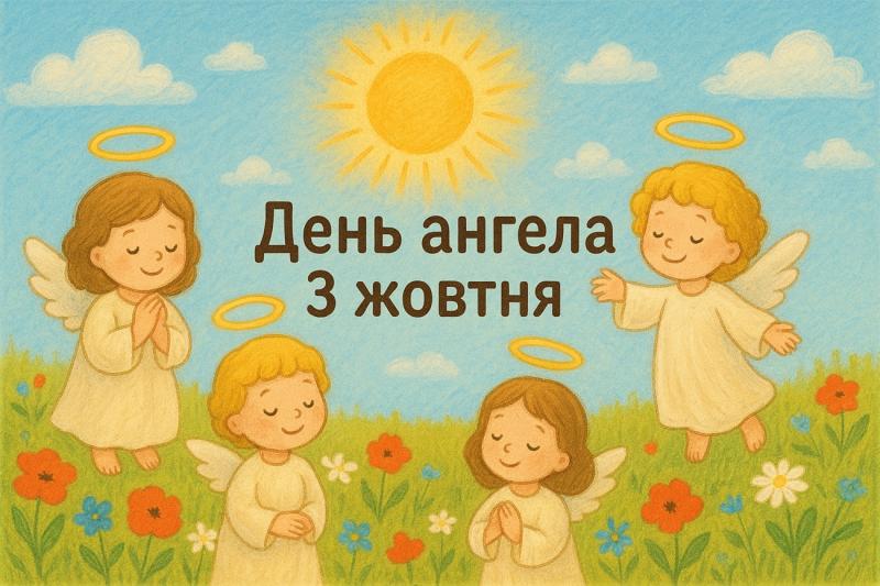 День ангела 3 жовтня: кого святкуємо та як висловити привітання