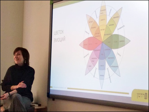 КИЕВ. Коуч Несия Фердман провела тренинг для педагогов «Мицва−613»