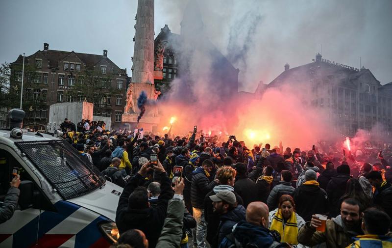 У Амстердамі знову відбулися антиізраїльські протести, в результаті яких затримано кілька десятків осіб.