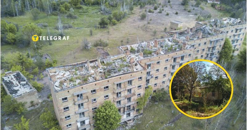 Було колись промисловим центром, а нині нагадує тільки руїни: яким є Поліське в зоні відчуження Чорнобиля.