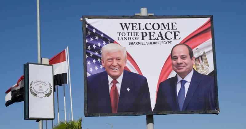 Трамп відвідав мирну зустріч у Шарм-еш-Шейх.