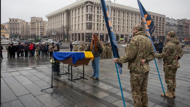 У Києві відбулись проводи воїна-інтернаціоналіста на прізвисько 