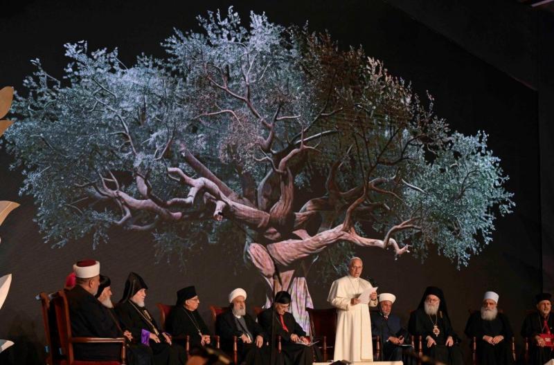 Лев XIV до релігійних лідерів Лівану: створюйте мир, спираючись на свідчення вашої віри - Vatican News