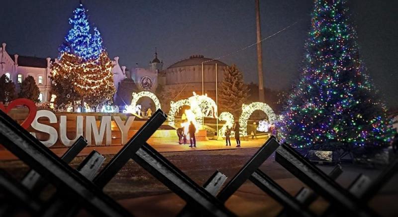 (Не) урочистий настрій: як святкуватимуть Новий рік у містах, що розташовані поблизу фронту.