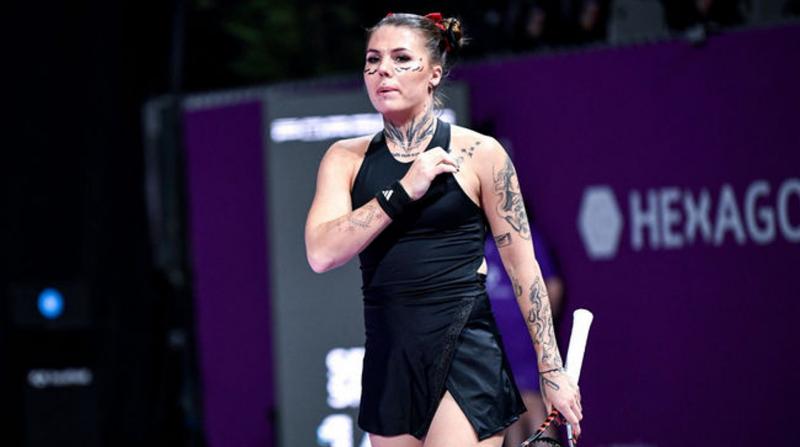 Олійникова вирішила утриматися від спільного знімка та рукостискання з угорською тенісисткою Бондар під час турніру WTA 250.