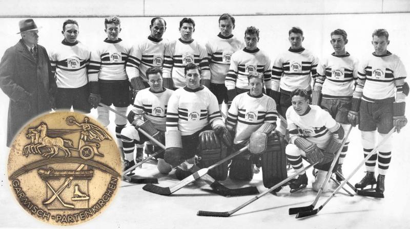 Зігуючий хокей на Олімпійських іграх 1936 року: змагання, сповнені несподіванок і контроверсій під контролем нацистського режиму.