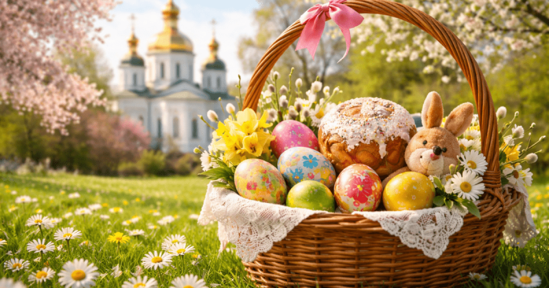 Забудьте про суржик на Великдень: три відомі вітання, які насправді є запозиченнями з російської мови.