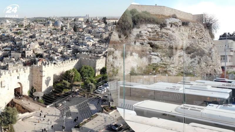 Де знаходиться Голгофа - пагорб, який у Євангеліях згадується як місце, де було розп'ято Христа.