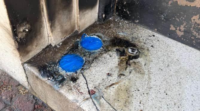 У Лондоні триває розслідування щодо підпалу старої будівлі єврейської організації.