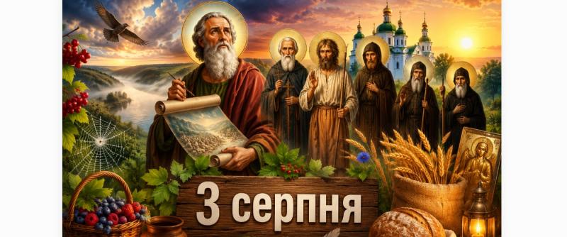 Яке релігійне свято відзначається 3 серпня 2026 року: день іменин, що заборонено робити, та народні вірування.