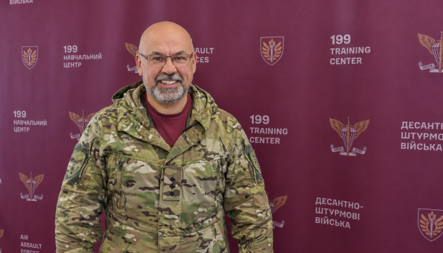 Олексій Поляков, капелан військових сил 199-го навчального центру Десантно-штурмових військ Збройних сил України.