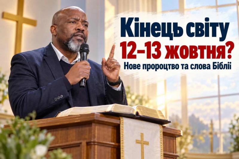 Кінець світу в жовтні 2026 року: пророцтва африканського пастора та біблійні посилання на цю дату.